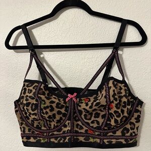 Betsey Johnson x Torrid Cheetah Bralette